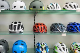 Bike-Shop Freiburg Uvex-Helme Sortiment