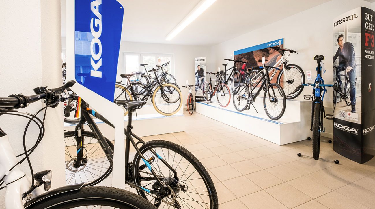 Fahrrad-Shop Freiburg Ausstellungsräume